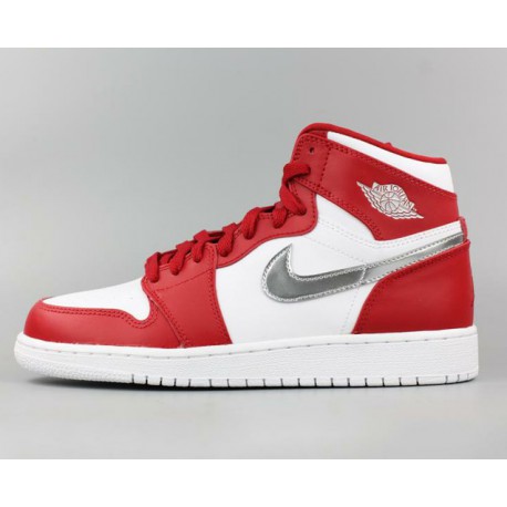 Red,Nike Air Jordan 1 