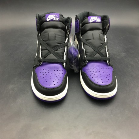 Air Jordan 1 Court Purple Black
